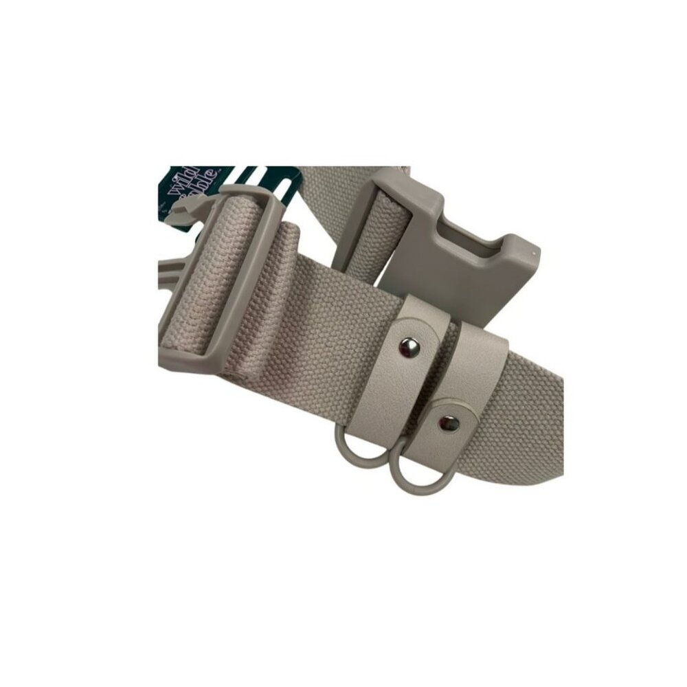 Women's Wide Seat Buckle Belt - Wild Fable Tan M - Picture 2 of 5